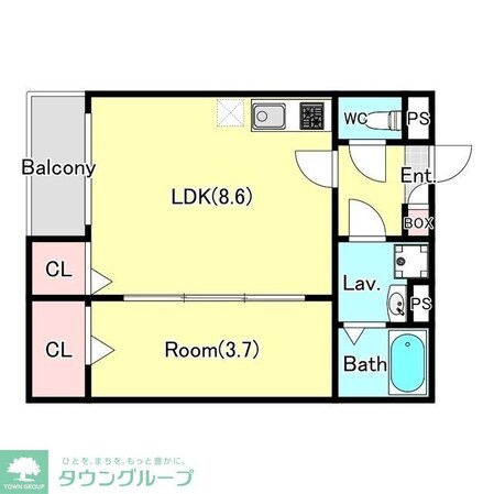 ジーメゾン豊春の物件間取画像